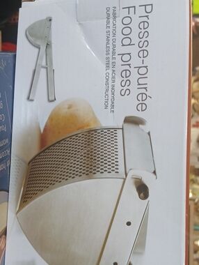 Miu Miu Stainless Steel Food Press - Silver